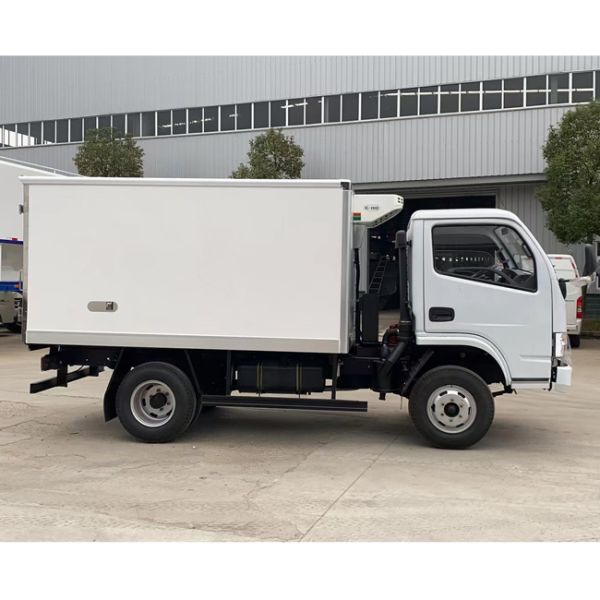 Factory Supply Dongfeng 4x2 New Brand Chassis 5Tons Refrigerator Truck Freezer Low Temperature Box