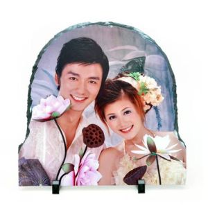 Quality Sublimation Large semi-circular opening Photo Slate for sale