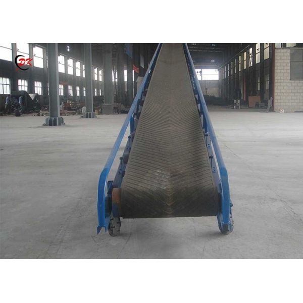 1300 T Hr Portable Jetty Blue Carbon Steel Belt Conveyor Port Overland Systems