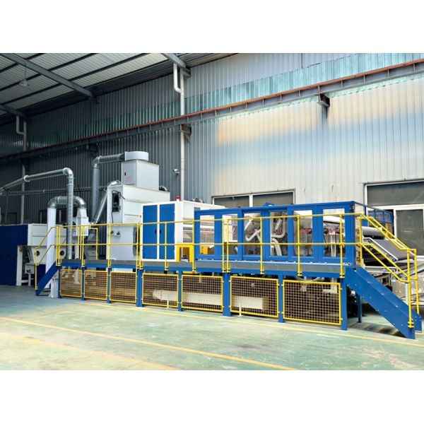 Buy Industrail Non woven Carding Machine single cylinder double doffer for technical fiber at wholesale prices