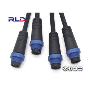 China 3 Core Led Outdoor Lighting Waterproof Power Connector 2 Pin 3 Pin 4 Pin on sale