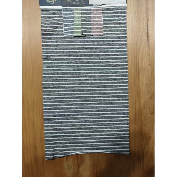 Buy Fashionable Elastic Striped Material Fabric For Casual Wear at wholesale prices