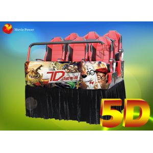 Quality Entertainment Electronic System 5D Movie Theater 5d Simulator for sale