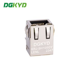 10/100 BASE Ethernet Cable Connection Female Jack 8P8C RJ45 With Transformer KRJ