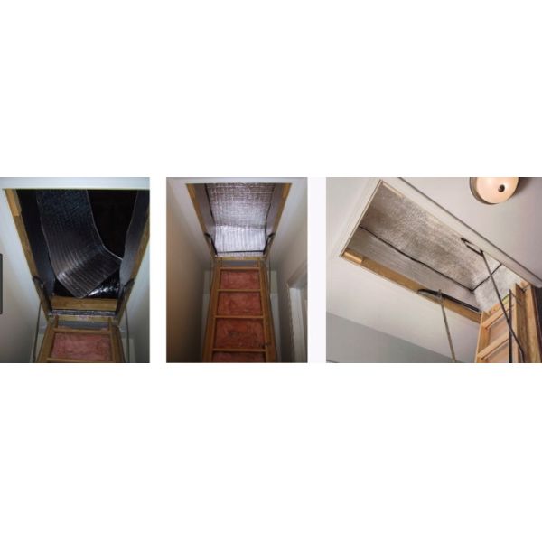 25 x 54 x 13 Inches Attic Stairs Cover Box Fire Prevention For Scuttle Holes