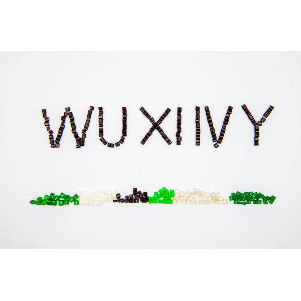 Buy Fiber Grade RPET Granules Recyclable Plastic Raw Material PET Pellet at wholesale prices