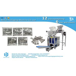 Drywall nails packaging machine automatic counting orbital location type