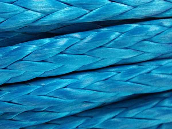 14mm*45m Offroad Car Synthetic Winch Cable Non Rotational Minimal Stretch