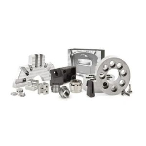 Titanium Aluminum CNC Turning Services Zinc Plated CNC Machining Parts