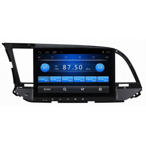 Ouchuangbo car radio gps nav android 8.1 sytstem for Hyundai Elantra 2016 with BT USB wifi 32GB ROM
