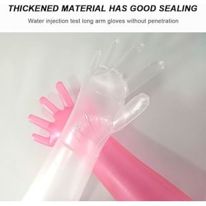 Disposable Field Dressing Gloves Veterinary Insemination Rectal Long Gloves,