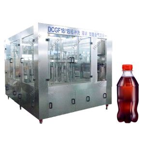 Sus304 Material Carbonated Drink Filling Machine Durable 12 Mouths Warranty