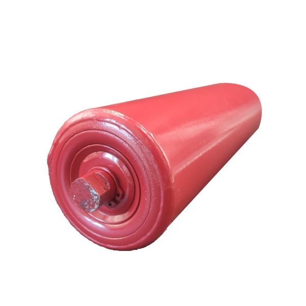 Buy Supply Red or Black Mining Steel Belt Conveyor Rollers for Machinery Repair Shops at wholesale prices