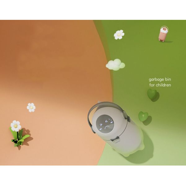 Best Sale Plastic Waste Bin Anti Odor Trash Bag Bins Odor Proof Dispensers Baby Diaper Pail Trash Cans for Home