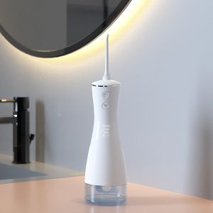 China Rechargeable Oral Irrigator Portable Tooth Cleaning Water Flosser 350ml on sale