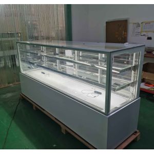 Dessert Pastry Cake Display Refrigerator 2000x680x1200mm Cake Counter Fridge