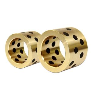 Self Lubricated Embedded Bronze Graphite Bushing C86300 Alloy