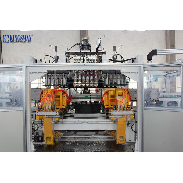 Buy 6 Cavity Heads HDPE Blow Moulding Machine , PE PP Blow Moulding Machine at wholesale prices
