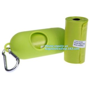 Plastarch Disposable PE Gloves Dog Poop Picker Bags Plastic Cleaning Gloves,