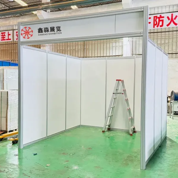 Xinmiao Customized Shell Scheme Booth 2 by 2m for Exhibition and Event