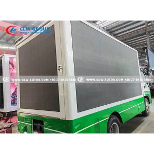 Foton LHD LED Advertising Mobile E-Poster Browsing Screen Truck