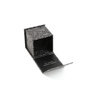 Two Side Print Cardboard Bracelet Box , Magnet Small Paper Jewelry Boxes