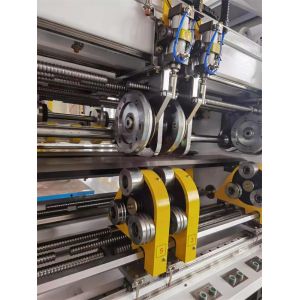 5500 KG Capacity Corrugated Cardboard Slitter Scorer Machine for Hotel Packaging