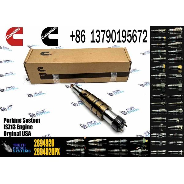 For Cummins HPI ISX15 Engine Fuel Injector Reman 2894920/5579415/2894920NX/5579415NX/2894920PX/5579415RX Injection Valves