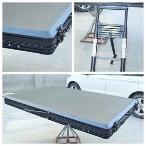 Overland Aluminum Hard Shell Rooftop Tent With 320G Polyester Cotton