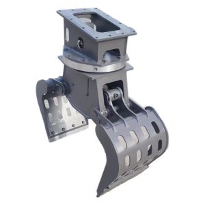 Digging And Loading Excavator Grapple Attachment Hydraulic Grab Bucket