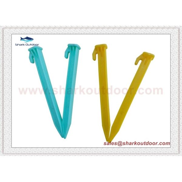 Buy Plastics Helix Endurable Camping Awning Tent Stakes Pegs Pins at wholesale prices
