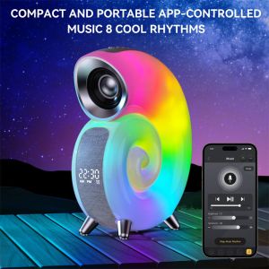 Music Play Conch Music Lamp G Speaker Lamp Built-in 2000mAh Rechargeable Battery