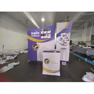 China 10x10 20x10 Advertising Booth Displays Outdoor Backdrop For Exhibition Booth on sale