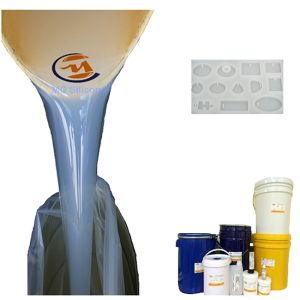 Clear Transparent Platinum Liquid Silicone RTV2 Silicone Mold Rubber For Resin