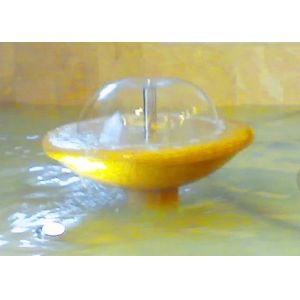 Graphic Stainless Steel Mushroom Fountain Nozzle Jet 1.5psi Pressure