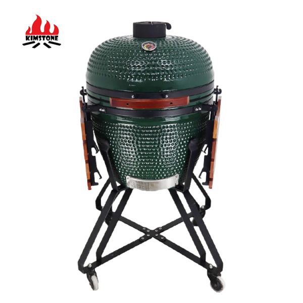 KAMADO 23.5 Inch Kamodo BBQ Asado Keramik Meat Grill Chinese Wholesale 2023 Outdoor Ceramic Barbecue Kamado