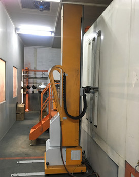 PP PVC Spray Booth Powder Coating Electrostatic Anti Static