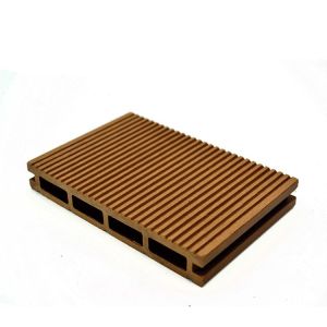 Modern Hollow Struct Design Wood Plastic Composite Camping Art Parquet Removable