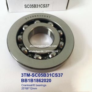 China 3TM-SC05B31CS37 SC05B31CS37 BB1B1862020 crankshaft bearings 25*68*12mm on sale