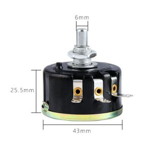 WX112 050 1 Turn Wirewound Potentiometer 10K For Smooth And Accurate Adjustment