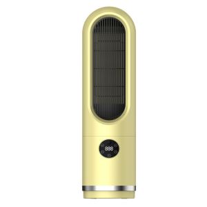 52*15 CM Tower Fan Space Heater Portable Electric PTC Heater for Household