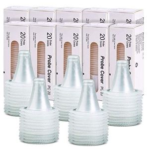 FDA Disposable Ear Thermometer Probe Covers Latex Free Transparent