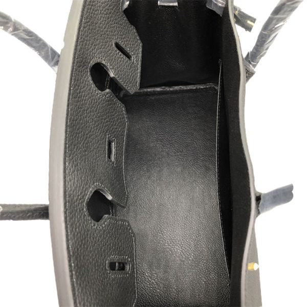 Women Genuine Leather Black Trendy Bags Lady Tote Handbags