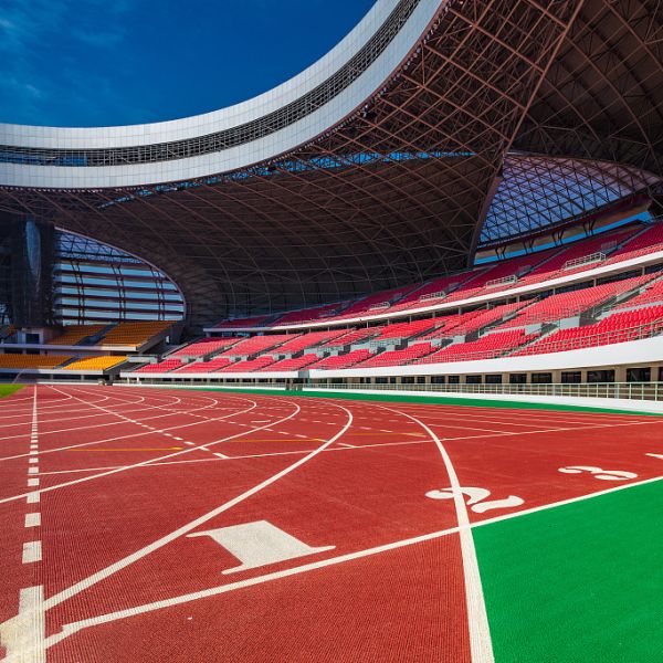 Stadium Eco Sports Flooring Track Waterproof Sport Surfaces