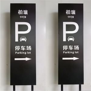 Shopping Mall Directional Wayfinding Signs
