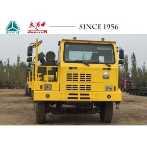 10 Wheeler Mining Tipper Trucks , Sinotruk HOWO Dump Truck 70 Tons Payload