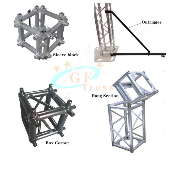 Best selling exhibition concert event aluminum stage truss accessories