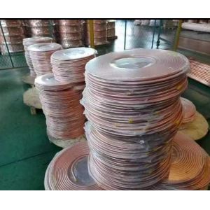 High Temperature Copper Continuous Tube for Etc. Application