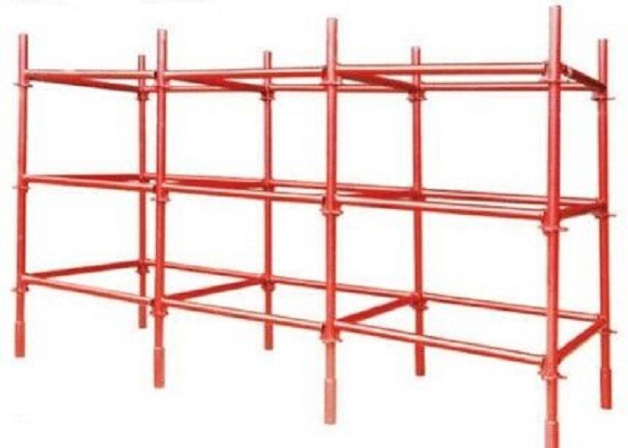 Building Bridge Round Wedge Lock Scaffolding Durable High Bearing Capacity