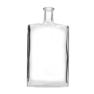 ISO9001 Full Frosted Custom Tequila Bottle 18.5mm Aluminum Synthetic Cork